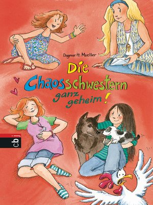 cover image of Die Chaosschwestern ganz geheim!